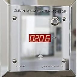 Clean Room Oxygen Monitor (Range: 0 to 25% Vol) for Nitrogen Purging, Pharmaceuticals, Chemical Labs, Clean Rooms Along with Factory Calibration Certificate | Model: AI-CL-O2-image-15