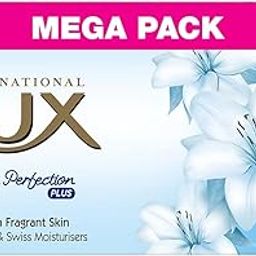 LUX International Creamy Perfection Plus Soap 500 g (4 x 125 g), For Smooth Fragrant Skin with White Rose And Swiss Moisturizer bathing Soap | For Glowing Skin |-16