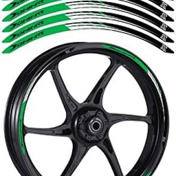 Grayfixx Alloy wheel Sticker For Dominar 250/400 | Made In Premium Radium With FPF(Fade Protection Film), Water Proof, Precut Sticker, Pack Of 6-image-49