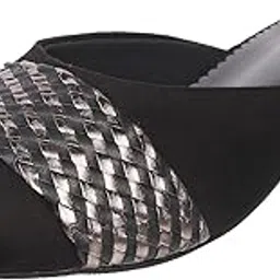 metro Women's Ethnic Weave Detail Fashion Heel Sandals-picture-39
