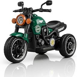 LittleFlyer Rechargeable Battery Operated Bike for Kids - 2 to 4 Years | Electric Ride On Toy Baby Bike with Button Start & Foot Race Control | Child-Friendly Safe Outdoor Indoor Use (Green)-image-77
