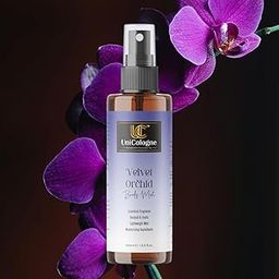 UniCologne™ Velvet Orchid Body Mist Perfume | Premium Luxury Fragrance for Men & Women | Hydrating Moisturizing Mist | Sensual Floral Vanilla, Woody & Musky Notes-image-34