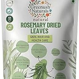 GREENUSH NATURAL Rosemary Dried Leaves for Hair | Useful For Hair Growth,Herbal Tea, And Cooking | No Added Preservatives | Cooking Pasta Soups Salad Chicken Herbs | 100% Pure Organic - 100g-image-82