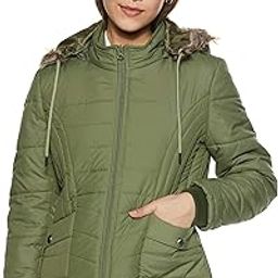 Women's Medium-Length Nylon Bomber Jacket with Detachable Hood Stylish Winterwear for All-Day Comfort-image-48