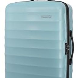 Polycarbonate Barcelona 69 Cms Medium Spinner 4 Wheels Hardside Check-in Suitcase with A Multi-Stage Telescopic Trolly & Pack Smart Interiors - Powder Blue, H-48 Cm-image-77