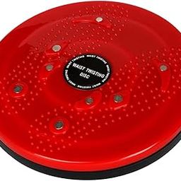 SAZ DEKOR Waist Twist Disc Board Mute Body Building Twisting Stepper Ab Twisting Board Red-image-40