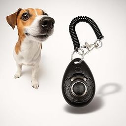 YellowCult Dog Clicker for Training with Wrist Strap | Single Pack Pet Training Clicker for Dogs Cats Horses Birds | Loud Sound, Easy Button, Durable Design | Puppy Obedience & Behavior Trainer Tool-image-22