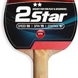 Stag Iconic Table Tennis (T.T) Racket | Advanced TT Racquets| Black/Red Grip Designed Comfortable Wooden Table Tennis Bat - 2 Star-12