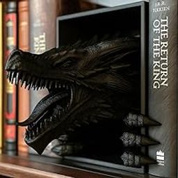 Dragon Bookend Fierce Fantasy Shelf Accent-image-58