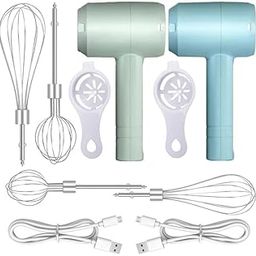 LANCEMATES Electric Hand Mixer for Baking & Frothing âPowerful, Portable, Easy-Clean Dual-Stick Design for Milk, Cream, Eggs-picture-21
