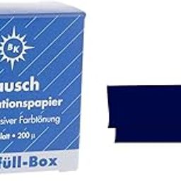 Dentosmile Dental Articulating Papers with Refill Box 300 Strips Pre Cut - 200µ Microns (Blue)-image-41