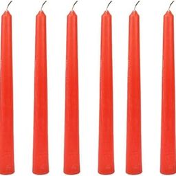 ASIDEA® Smokeless and Dripless 10 inch Tall Taper Stick Candles for Decorations Dinner Table Wedding, Birthday Party, Home Decor, Festival (Red Pack of 2) (Pack of 6, Red)-image-13