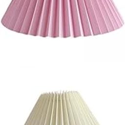 MERISHOPP 2 x Desk Lamp Shade Dust Proof Fashion Creative Pleated Lampshade for Home|Home & Garden|Lamps, Lighting & Ceiling Fans|Lamp Shades-image-46