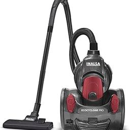 Inalsa Vacuum Cleaner for Home 1400W Bagless -Eco Cyclone Pro|HEPA Filter|18 kPa Powerful Suction & High Energy Efficiency|5m Power Cord with Auto Cord Re-Winder|2 L Dust Collector (Red/Grey)-20
