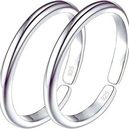 925 Silver Thumb Toe Ring | Handmade Thumb Toe Ring for Women | Sterling Silver Toe Ring | Adjustable Thumb Toe Ring | Toe Ring For Women (1 Pair of Toe Ring)-image-10