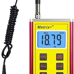 Metrix+ VM 8200mk2+ Sturdy metal body Vibration Meter with measuring range upto 400mm/s and wide frequency range in acceleration mode.-image-67