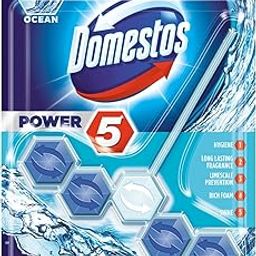 Domestos Power 5 Ocean Toilet Rim Block 55g-image-46