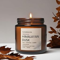 Pluviophile Handpoured Candles | Coconut and Soy Wax | Scented | 120gms | 25+ Hours | Vegan | Meditation | Aromatherapy (Himalayan Dusk)-image-47