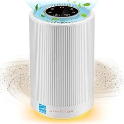 Jäfanda JF100 Smart Air Purifiers for Bedroom, H13 True HEPA Filter Coverage 450 sqft, 22dB Air Cleaner with Brushless Motor, Night Light, Effectively Remove Smoke, Dust, Pollen,1 Year Warranty(White)-picture-30