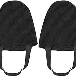 CALANDIS 2Pcs Bowling Shoe Cover Practical Stretch Dancing Bowling Shoe Sliders Black | Team Sports | Bowling | Accessories-image-5