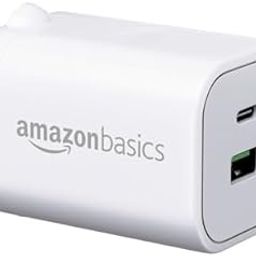 Amazon Basics 33W GaN Wall Adapter | Mobile Charger | Fast Charging for iPhone, iPads, Android Phones | 9-Layer Circuit Protection | BIS Certified (White)-32