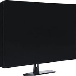 Dorca® Dustproof & Waterproof Monitor Dust Cover for 27 Inch LCD/LED Screens – Fits Dell, HP, LG, Lenovo, Samsung, Acer, BenQ, Zebronics – Protective Cover to Keep Monitor Clean & Scratch-Free-14