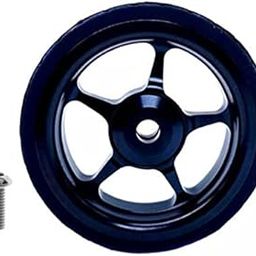 MERISHOPP®2xEasy Wheel for Folding Bike EZ Wheels Wheel Easywheel Black|Sporting Goods | Cycling | Bicycle Components & Parts | Other Bike Components & Parts-image-71