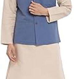 Men Firdaus Nehru Jacket Cotton-image-4