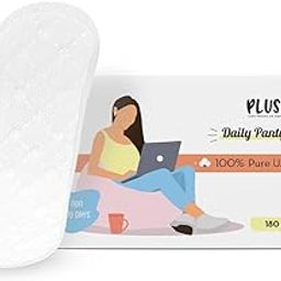 Plush Ultra Thin Large Panty Liners for Women Daily Use, 30 Liners | 2mm Thin, 180mm Long | Extra Coverage | Pure U.S. Cotton Liners for Sensitive Skin | Quad-Lock Design | No Toxins, No Parabens-picture-22