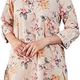Floral Regular Fit Women Cotton Straight Printed Shirt-image-45