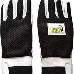 JetFire Men's Cotton Fabric Ibex Inner Cricket Gloves (Black)-image-1