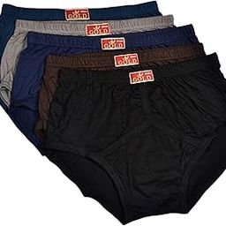 Cotton Gold Men's Brief Pack Of 5 (Size-100CM) In Assorted Colours-picture-12