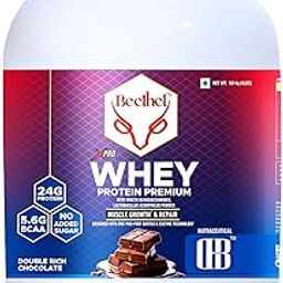 Beethel Whey Protein Powder – Chocolate Flavour | Blend for Fitness & Active Lifestyle | Smooth Mix with Delicious Taste-image-98