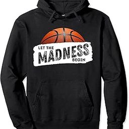 Let The Madness Begin Basketball Sports Funny Gift Unisex Hooded Sweatshirt Printed Non-Zipped with Convenient Kangaroo Pockets Hoodie for Men/Women (AH809)-image-31