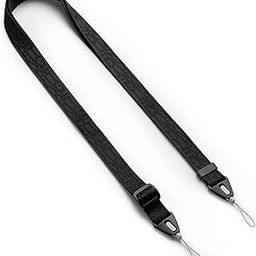 Ringke Shoulder Strap, Universal Neck Crossbody Lanyard String Pattern Strap Designed for iPhone/Galaxy/Android Cell Phone Case, Digital Camera, DSLR, Tablet, Keys, ID - Lettering Black 2-picture-32