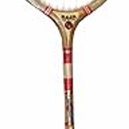 Wsg Ball Badminton Wooden Racket raja with Strings-image-16