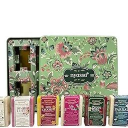 Nyassa Best of Nyassa Tin Box Gift Set|Gift set for all Occasions| Handmade Soap 75gmx6Pc| Natural Ingredient|No Parabens.100% Vegetarian|Ideal gifting for all Occasion-image-6