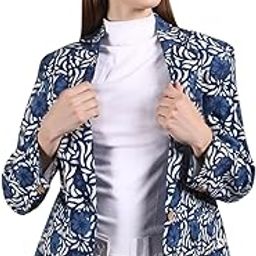 Women's Indigo Cotton Blazer-picture-46