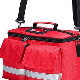CALANDIS First Aid Kit Bag Empty Storage Pouch First Aid Bag for Hiking Office Travel red | Kits & Bags | First Aid | Health Care-image-40