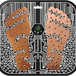 V4.1 Made In India Electric EMS Foot Massager Machine Instant Pain Releif | Auto Detection | Smooth Start | Physiotherapy Accupressure Studs Patented | 1 Years Warranty-image-11