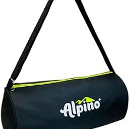 Gym Bag for Men and Women | Sports Duffle Bag | Workout, Fitness, Exercise | Adjustable Shoulder Bag | Black-image-16