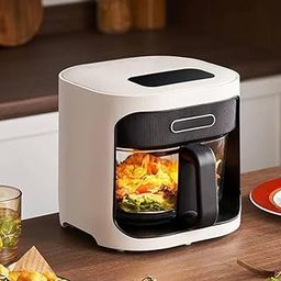 CARTNOVA‚Crisp & Healthy Air Fryer Oven: 4.5L Large Capacity Touchscreen Electric Air Fryer with Visual Glass Liner for Oil-Free Cooking-55