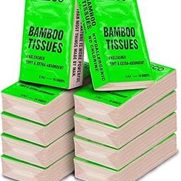 Beco Bamboo Hanky Tissues, 100 Pulls Pack of 10, 100% Natural and Ecofriendly-41