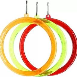 Buraq 3 Pcs Interactive Playful Bird Hanging Ring - for Hanging Swing | Holding | Chewing & Playing | Set Suitable for Love Birds | Budgies | Parrot | Cockatiel | Conure | Finches-27