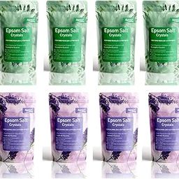 Neer Epsom Salt for relief to sore muscles Exfoliate Your Skin Relieve Sprains and Stings pack of 8 bath salts-image-20