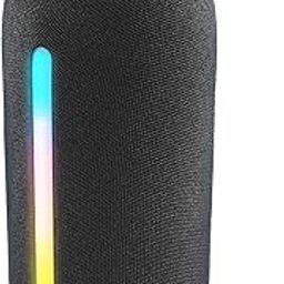ZEBRONICS Sonic POD 20, Portable Bluetooth Speaker, 10 Watts, Upto 15 Hours Playback, RGB LED, Call Function, Fabric Finish with Carry Loop, BTv5.3 | TWS | USB | mSD | AUX (Black)-15