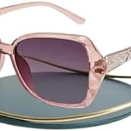 SHEHRIZ - UV Protected Han Edition Designer Oversized Sunglasses for Women (Color - Brown)-image-17
