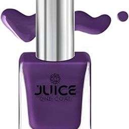 JUICE Quick-dry, Long Lasting, Chip Resistant, Gel Finish, High Gloss, F&D APPROVED COLORS & PIGMENTS Nail Polish | Grape Purple - 79-picture-23