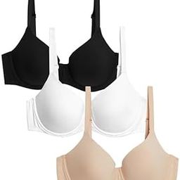 marks & spencer 3pk Wired Full Cup T-Shirt Bras_34B-picture-12