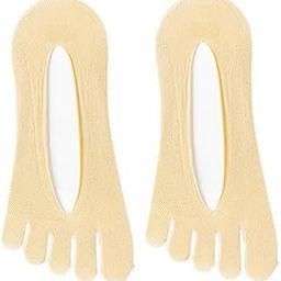 The Style Sutra 2xFive Toe Socks Lightweight Soft Sports Short Socks for Sports Outdoor Ladies Skin| Womens Clothing | Hosiery & Socks-image-47